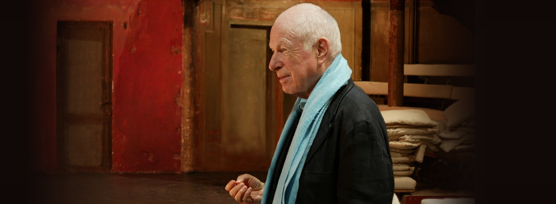© Thomas Rome. Peter Brook in his theater (Paris)