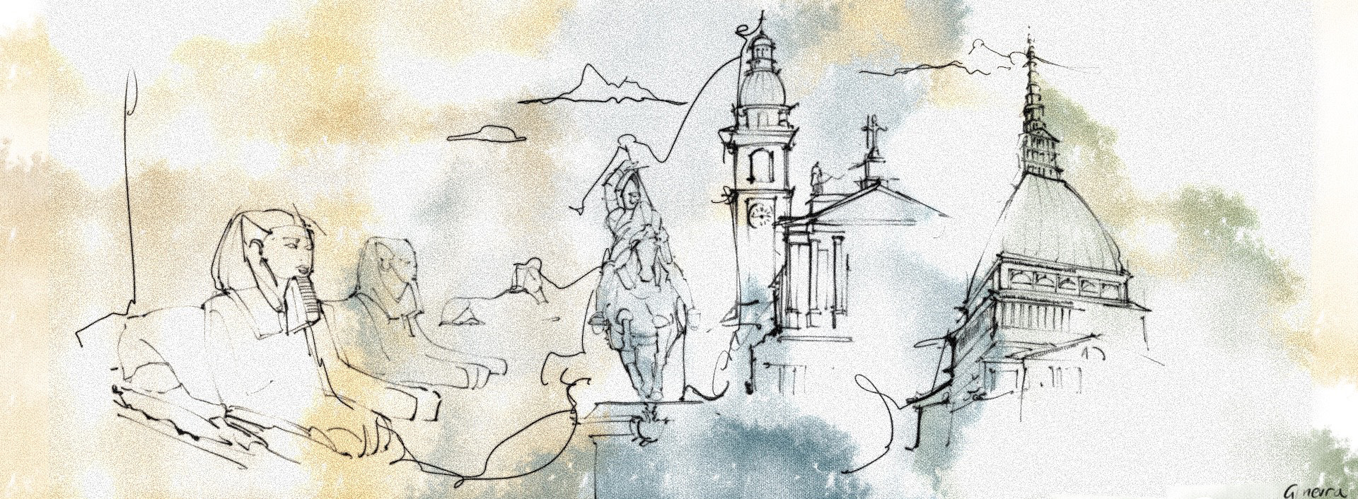 Illustrazione digitale di Ginevra Sacchi, 2023