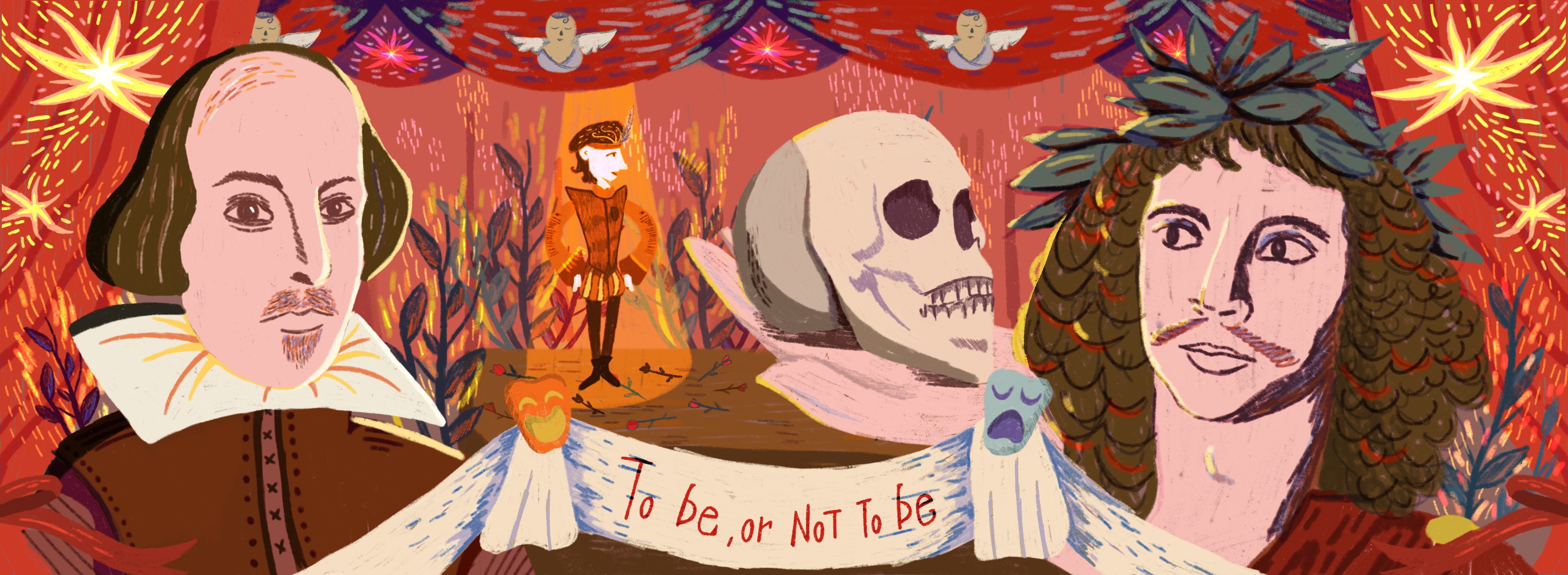 Illustrazione digitale di Gaia Cinquini, 2023, studentessa del Triennio in Graphic Design e Art Direction, NABA, Nuova Accademia di Belle Arti