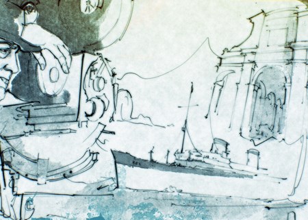 Illustrazione digitale di Ginevra Sacchi, 2023, frequenta il Triennio in Grafica d'arte all'Accademia di Belle Arti di Brera