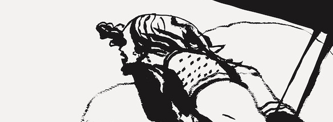 Illustrazione (dettaglio) di Lorenzo Mattotti tratta dal libro "Caboto", Logos 2018