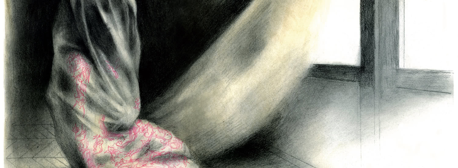 Illustrazione di Ana Juan tratto dal libro "Promesse", Logos