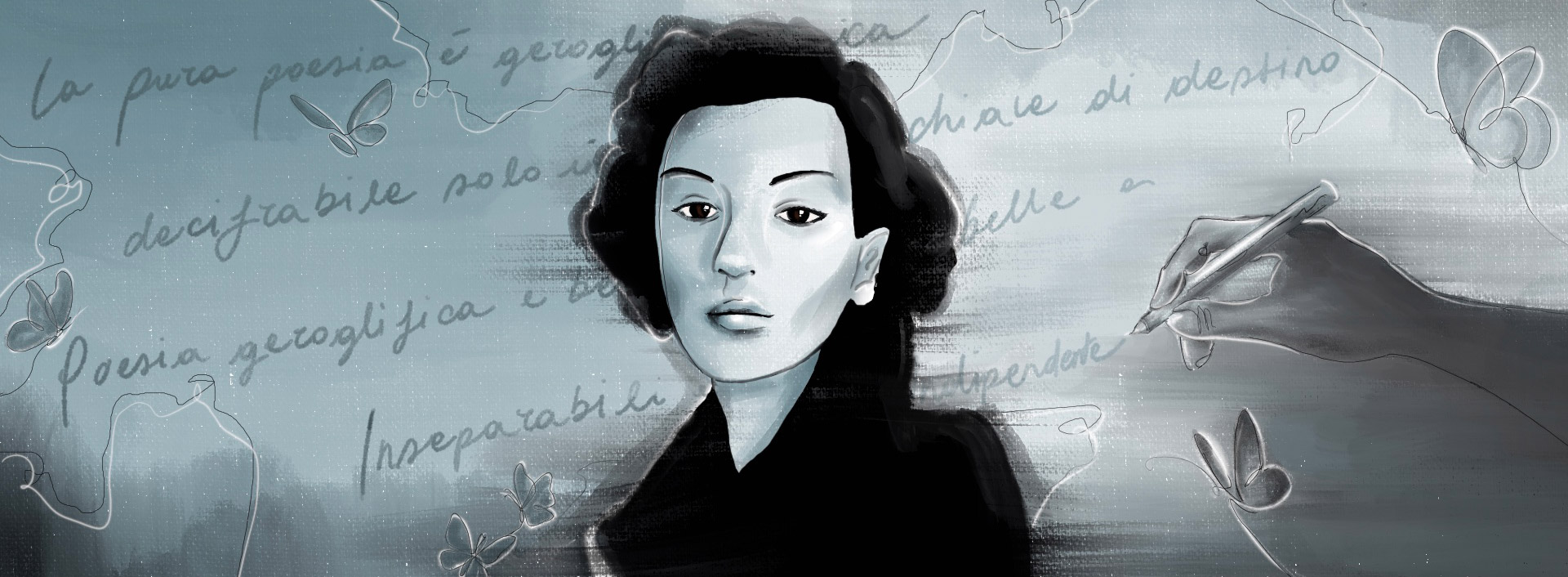 Illustrazione digitale di Elisa Pak, 2023, studentessa del Triennio in Design all’Accademia di Brera di Milano