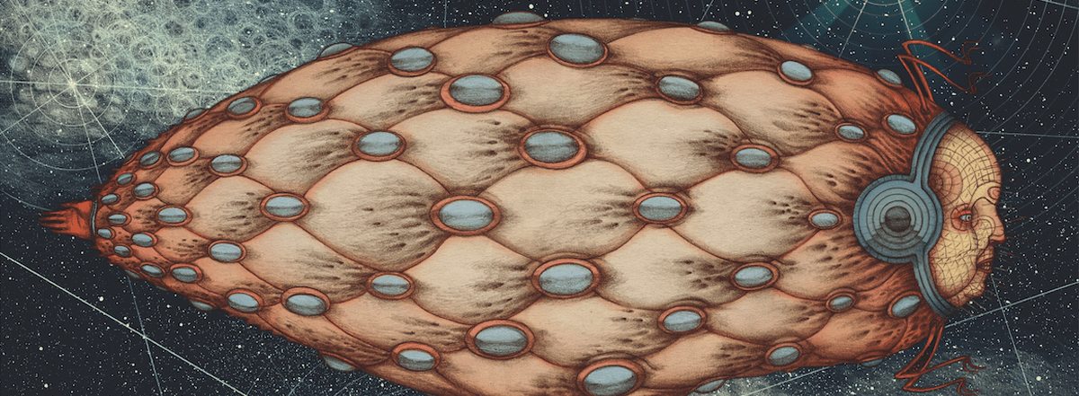 Illustrazione di Claudio Romo tratto dal libro "Tavola smeraldina. Ediz. illustrata", 2017