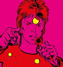 © Starman. David Bowie's Ziggy Stardust year, Reinhard Kleist - Bao Publishing, 2022