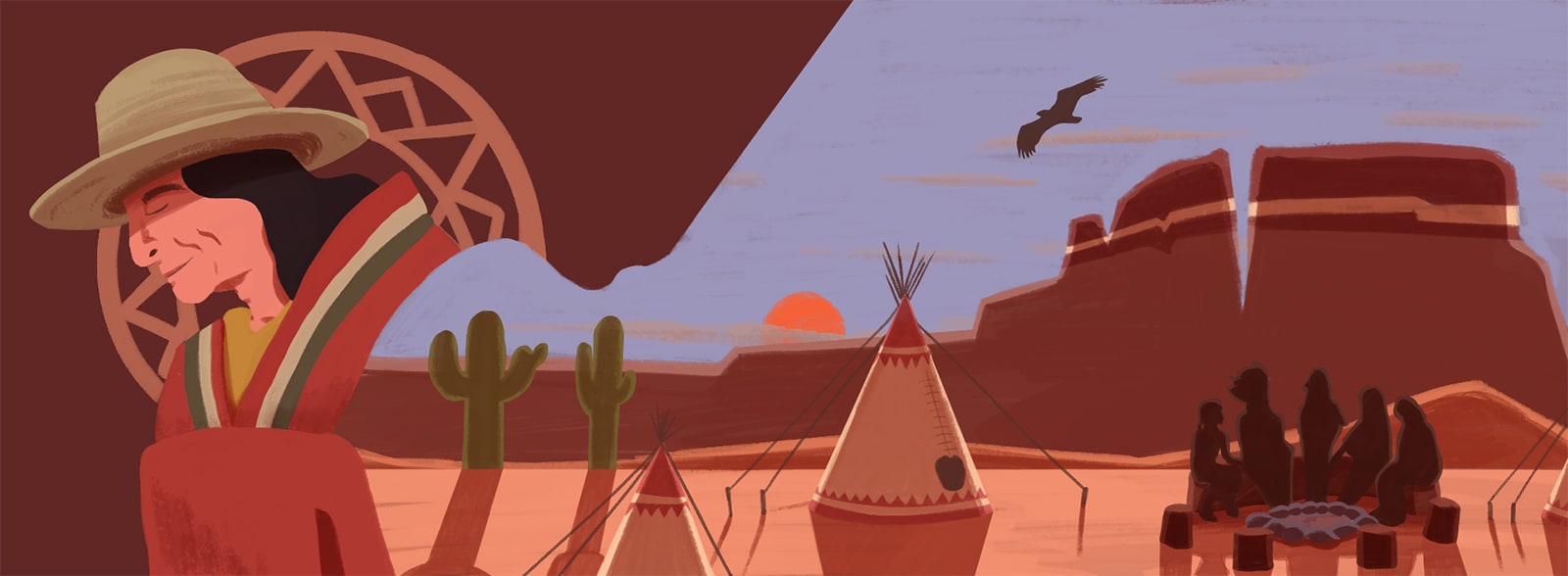 Illustrazione digitale di Andrea De Carlo, 2022, studente presso NABA, Nuova Accademia di Belle Arti