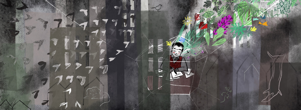 Illustrazione digitale di Cecilia Viganò, 2023