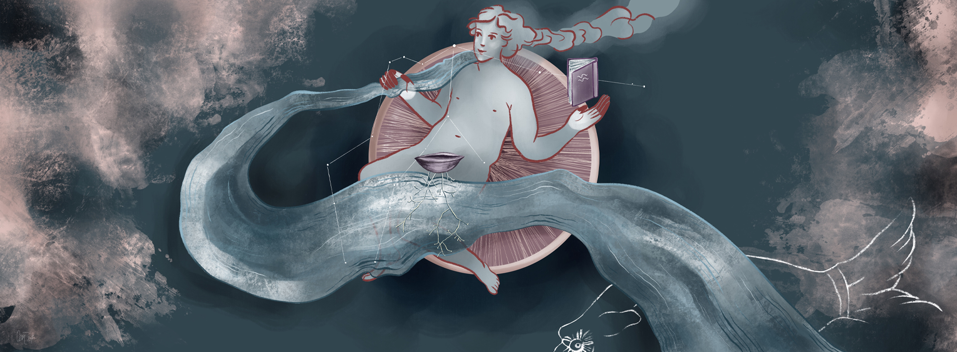 Illustrazione digitale di Cecilia Viganò, 2024