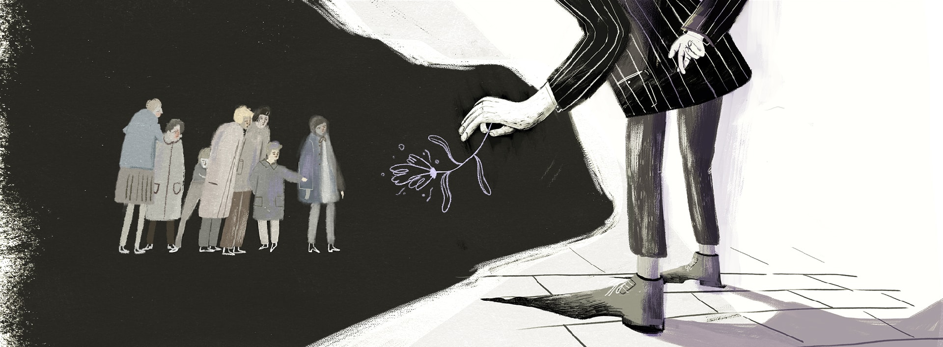 Illustrazione di Chiara Seveso, 2022, studentessa del Triennio in Media Design e Arti Multimediali, NABA, Nuova Accademia di Belle Arti