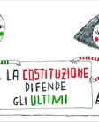 Illustrazione tratta da "La Costituzione spiegata ai bambini" di Francesca Parmigiani e Dora Creminati, Becco Giallo 2020