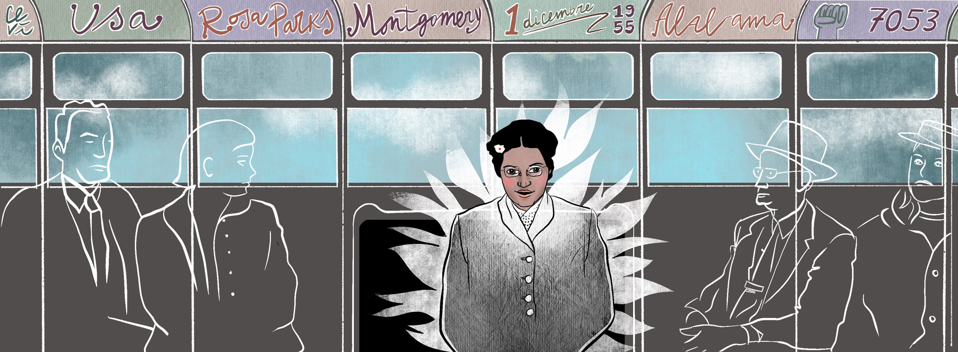 Illustrazione digitale di Cecilia Viganò, 2023