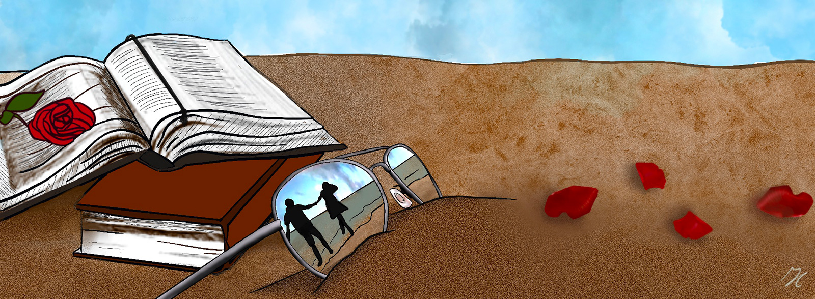 Illustrazione digitale di Ilaria Coppola, 2023