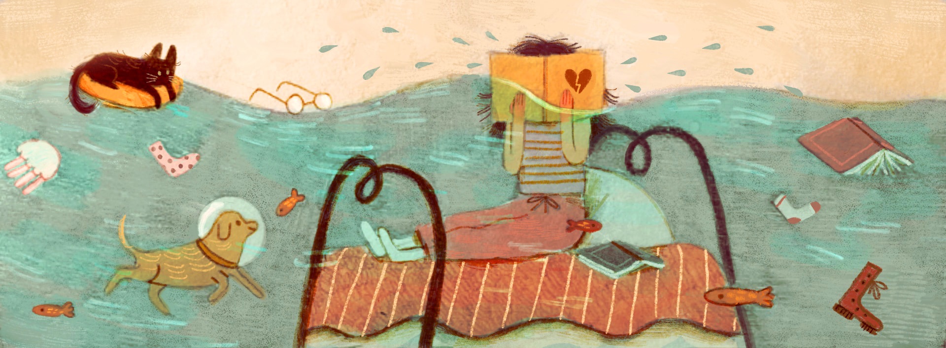 Illustrazione digitale di Sara Brienza, 2022, studentessa presso l'Istituto Europeo di Design di Milano