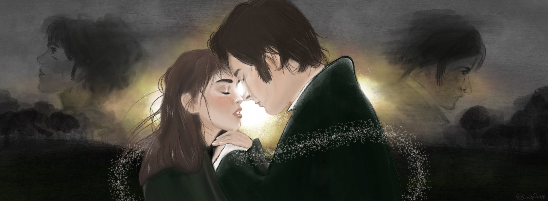 Illustrazione digitale di Elisa Pak, 2023