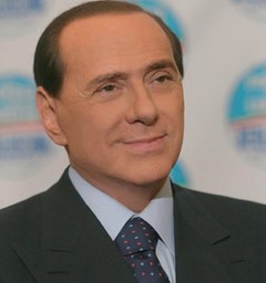Immagine tratta dal libro "Discorsi per la libertà" di Silvio Berlusconi, Mondadori 2013