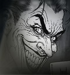 Illustrazione tratta da "L'uomo che ride. Batman" di  Ed Brubaker, Sean Phillips e Patrick Zircher,  Panini Comics 2022