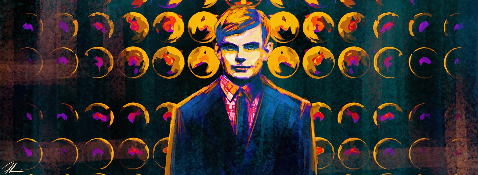 Illustrazione digitale di Francesco Vercesi, studente del Liceo Artistico Volta di Pavia, 2022